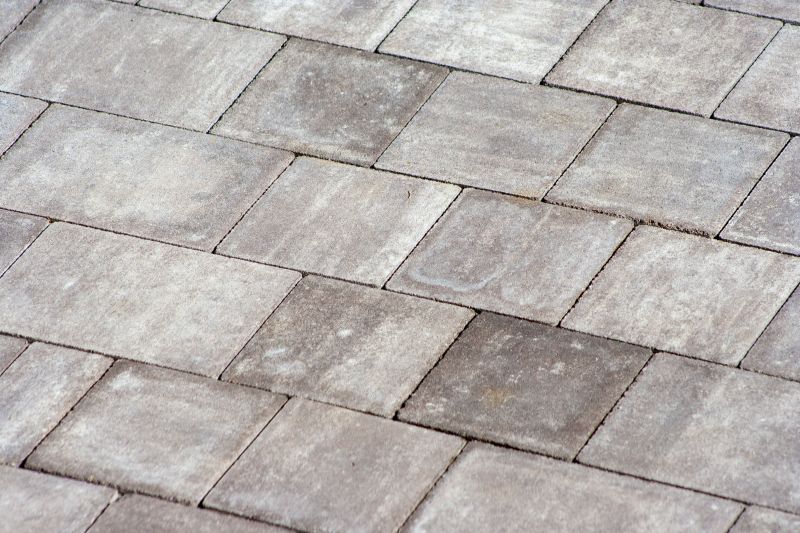 Completed Stamped Concrete Area