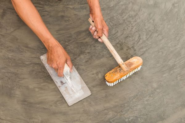 Driveway Concrete Staining in Greeley