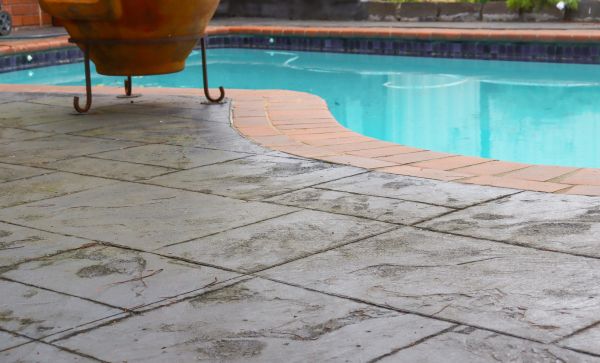 Stamped Patio Construction in Greeley